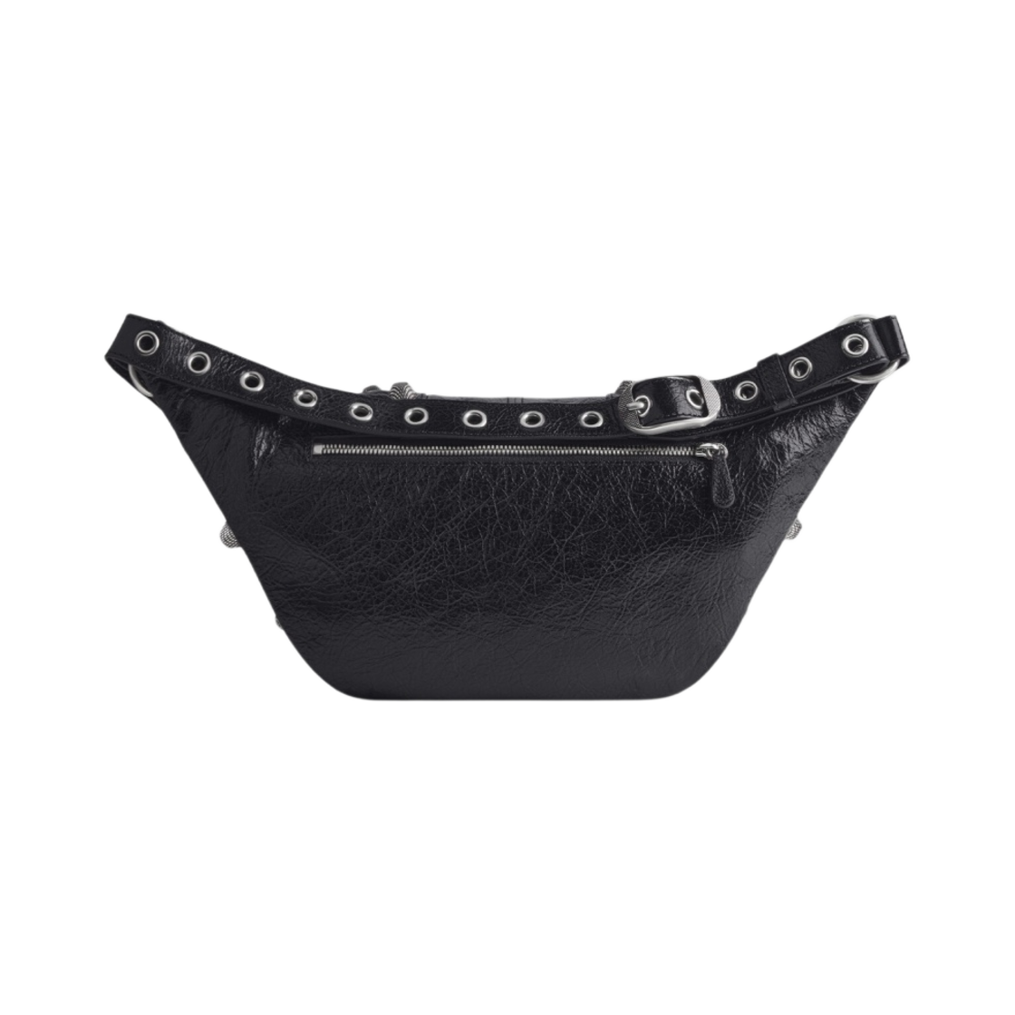 발렌시아가 아레나 램스킨 르 카골 멘 미디움 벨트팩 블랙(Balenciaga Le Cagole Men Medium Beltpack in Arena Lambskin Black) - 2