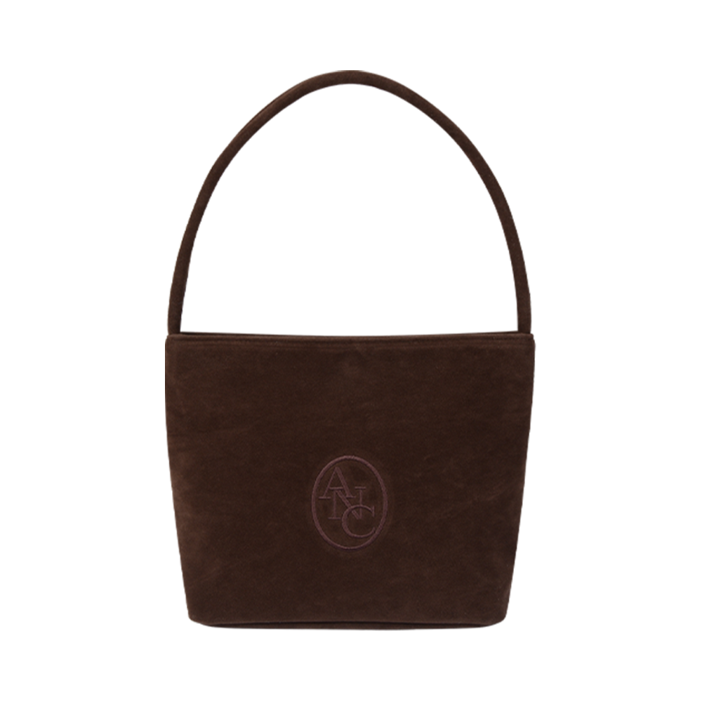 ★ANOETIC★ ANC VELVET REVE BAG_BROWN 아노에틱 벨벳 레브 백 브라운 | ANOETIC | KREAM