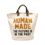 Human Made Canvas Tote Large Whtie