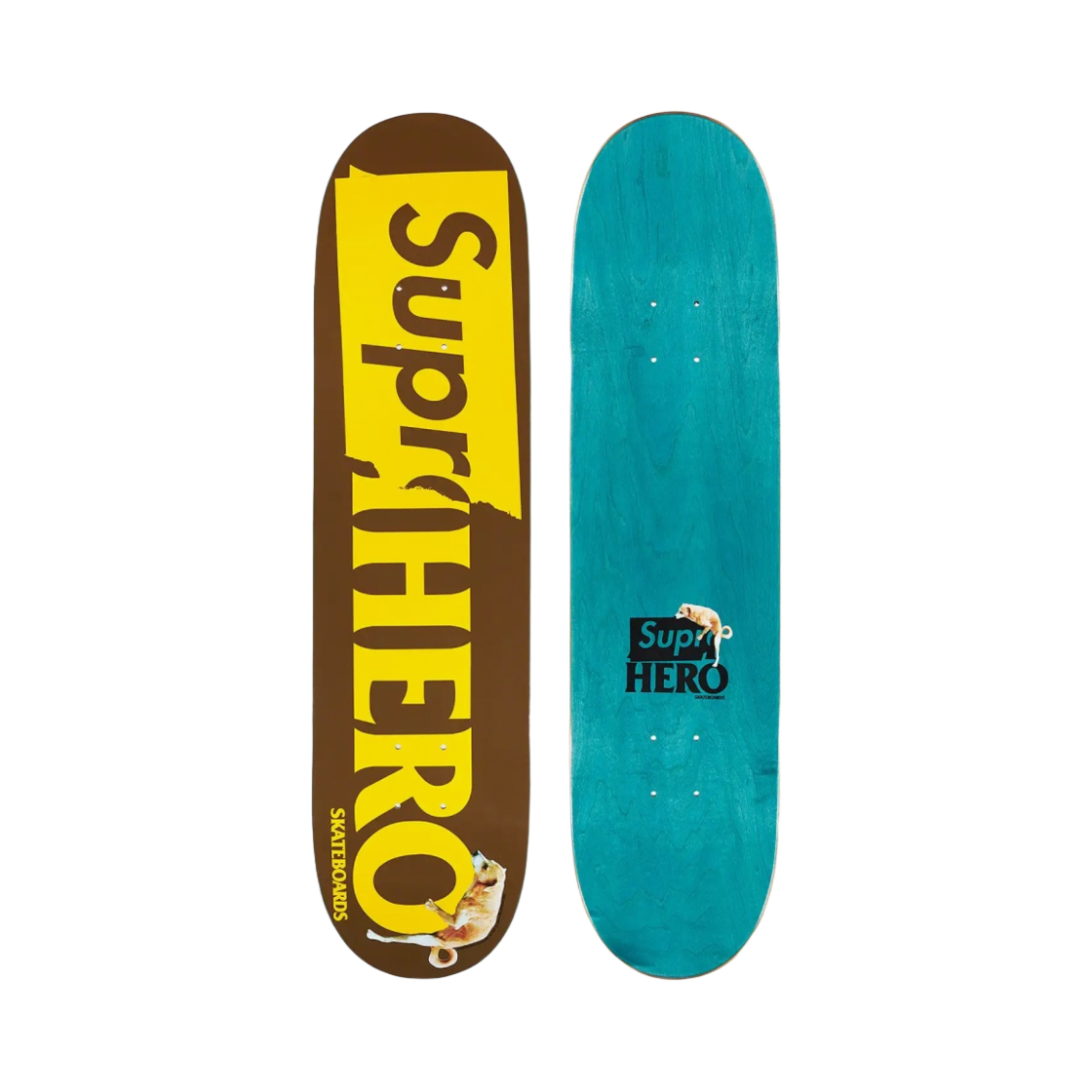 슈프림 안티히어로 도그 스케이트보드 덱 브라운 - 22SS(Supreme Antihero Dog Skateboard Deck Brown - 22SS)
