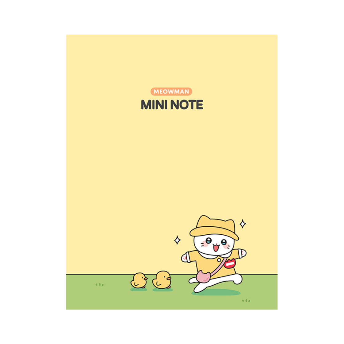 냐한남자 미니노트 삐약삐약 유치원(Meow Man Mini Note Bbiyak Bbiyak Kindergarten)