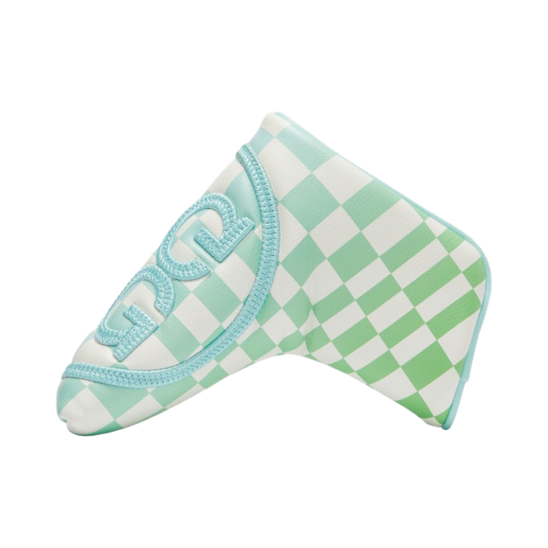 지포어 그라디언트 서클 지스 옴브레 디스토티드 체크 퍼터 커버 씨글라스(G/Fore Gradient Circle G's Ombre Distorted Check Putter Cover Seaglass) - 3