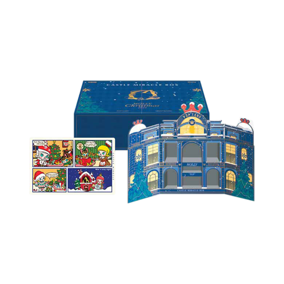 팝마트 몰리의 미스터리 캐슬 박스 미개봉 랜덤박스 (7개입)(Pop Mart Molly's Mystery Castle Box Sealed Case (7 Blind Boxes)) - 1