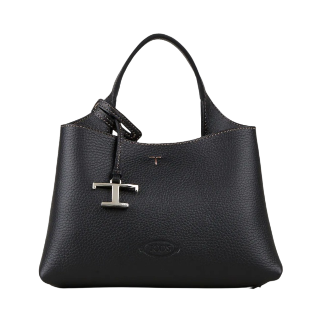 XBWAPAEL000QRIB999 Tod's Leather Micro Bag Black
