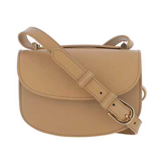 A.P.C. Geneve Mini Bag Beige Grey