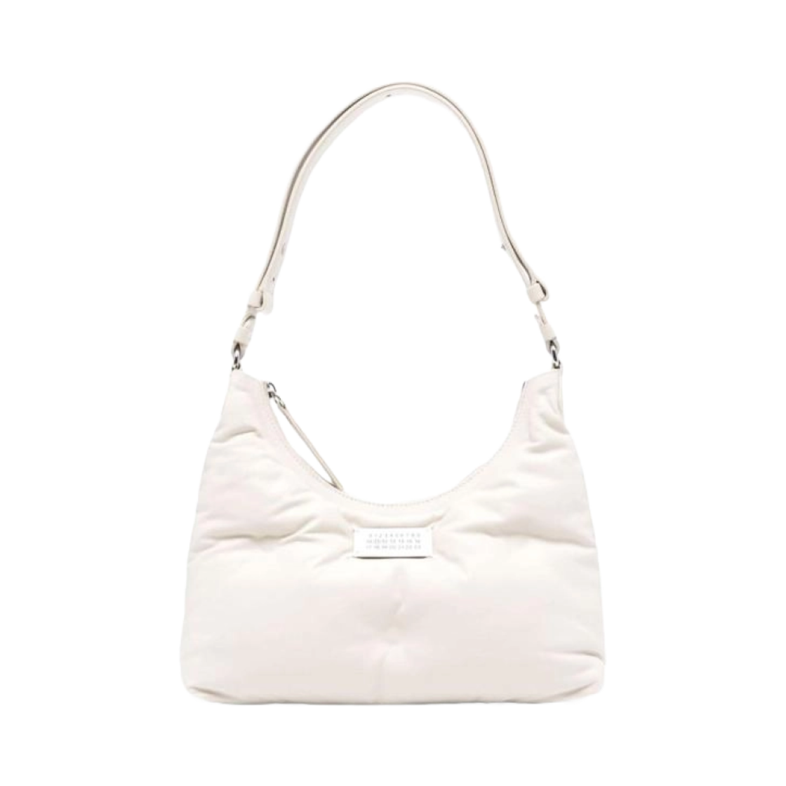 SB3WG0024P4300H9677 Maison Margiela Glam Slam Small Hobo Bag Off White