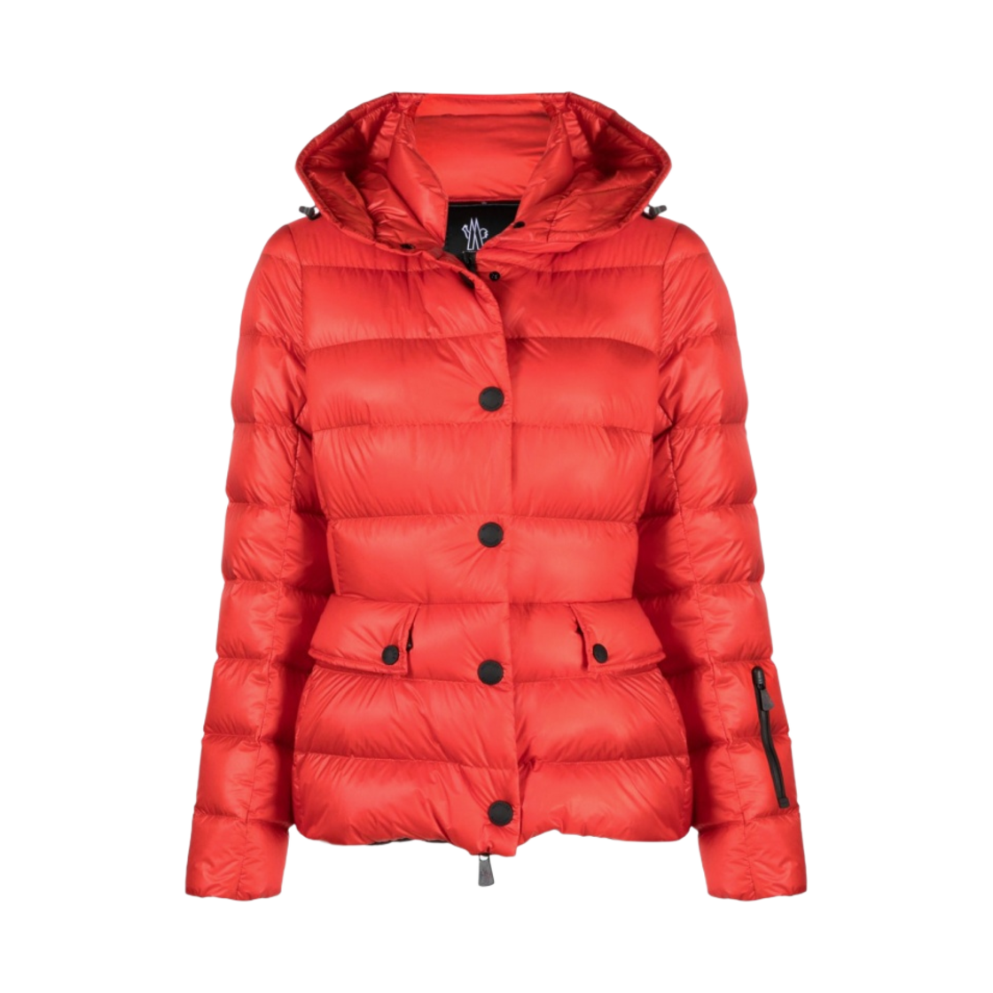 (W) 몽클레르 그레노블 아르모니크 쇼트 다운 자켓 레드 - 23FW((W) Moncler Grenoble Armoniques Short Down Jacket Red - 23FW) - 1