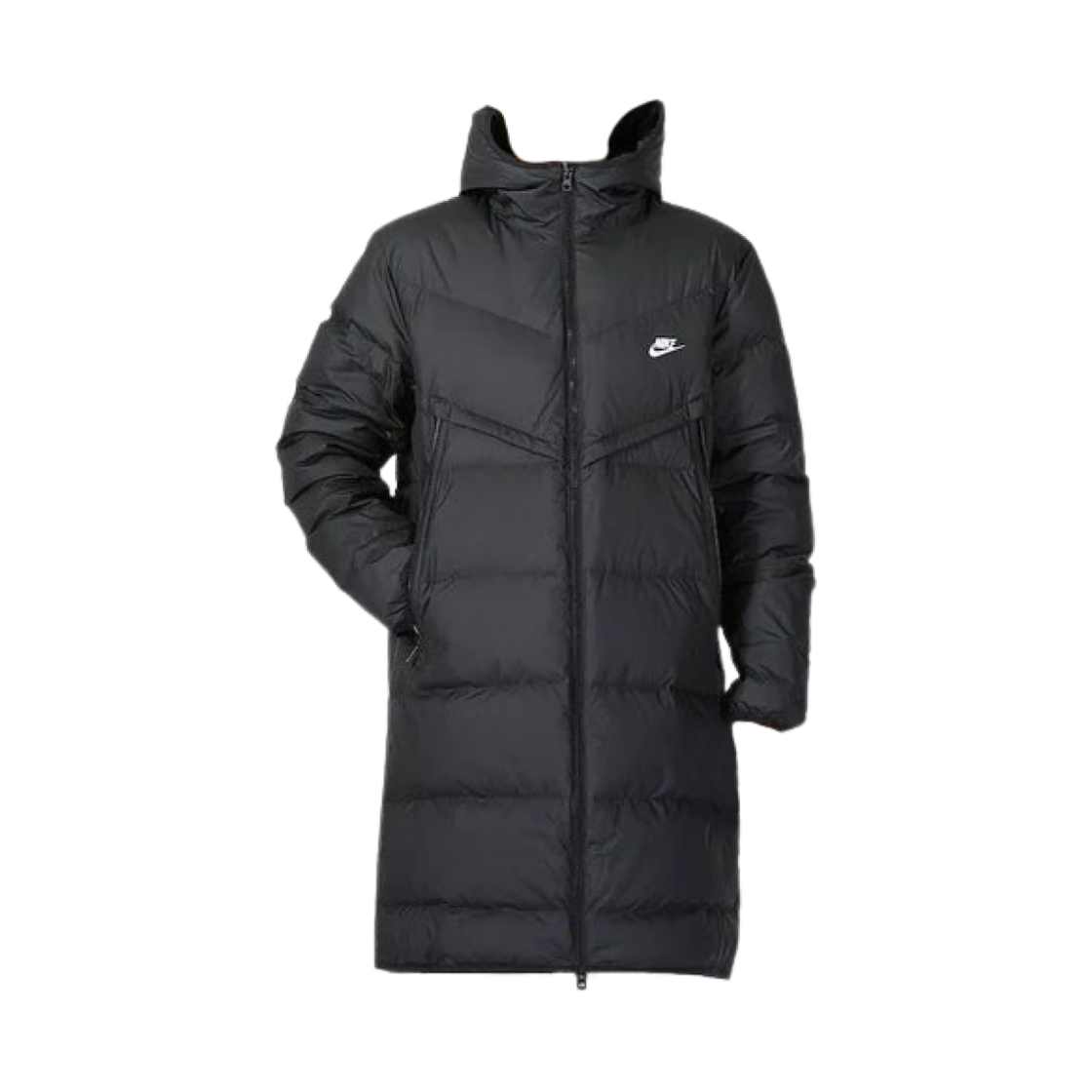 나이키 NSW 스톰핏 윈드러너 다운 필 파카 블랙 - 아시아