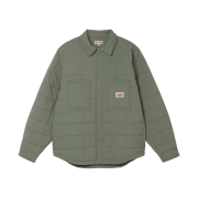 Stussy Quilted Fatigue Shirt Green