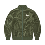 Corteiz VVS Velour Jacket Green