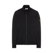 Stone Island 64351 Cotton Fleece Track Top Black - 22SS