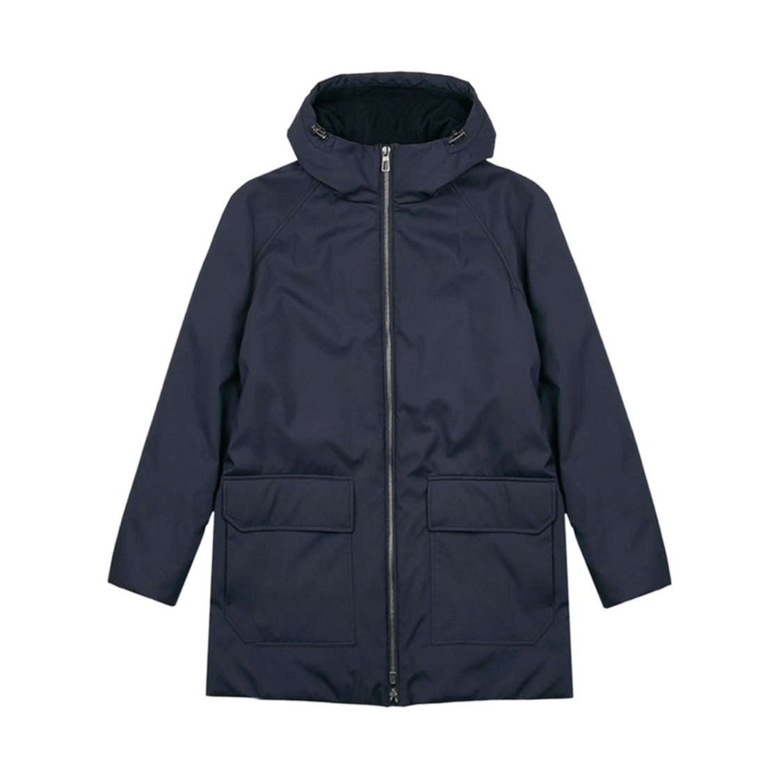 FAN1912-WH52 Loro Piana Naran Casual Navy Blue Ocean Waves