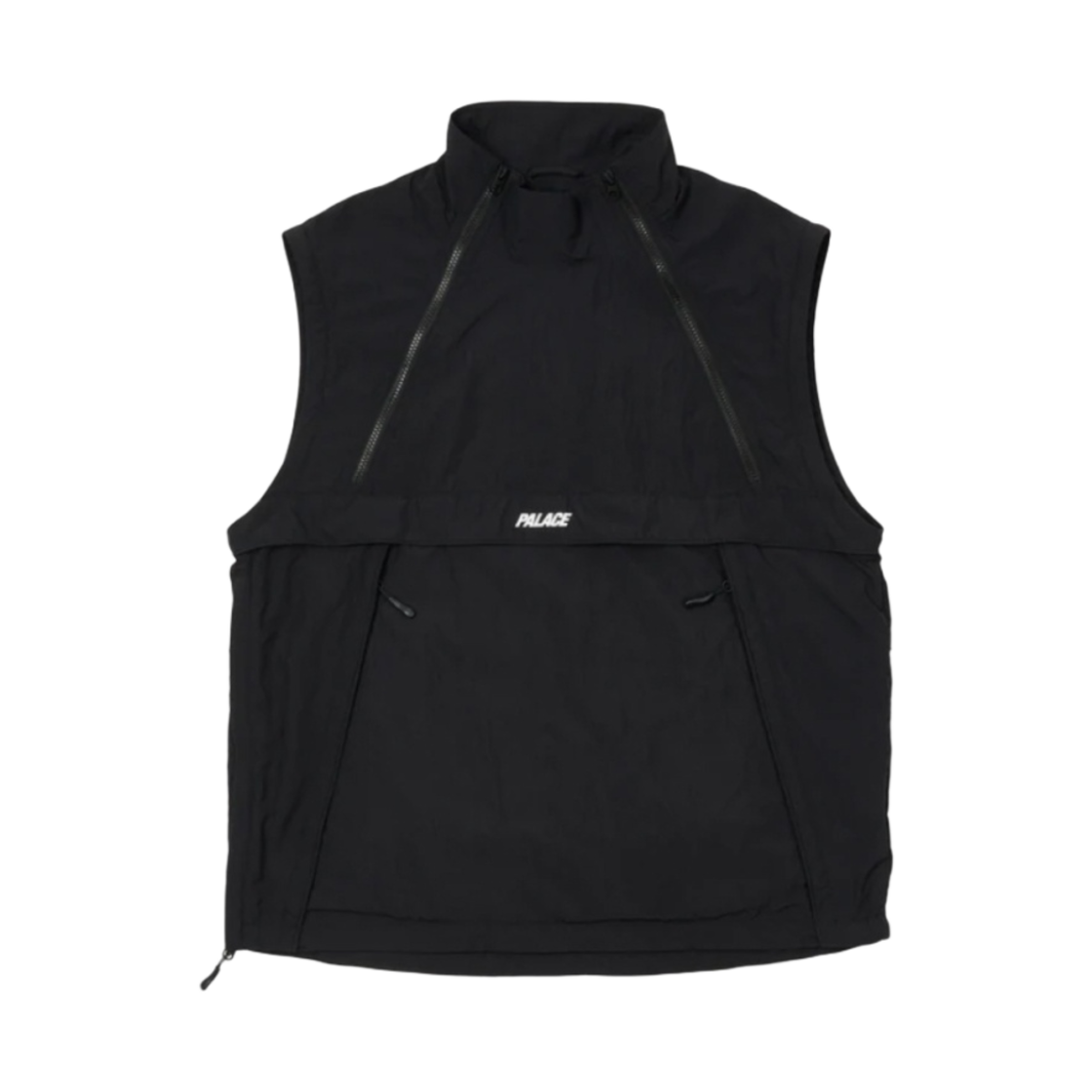 팔라스 집 오프 질레 자켓 블랙 - 22SS(Palace Zip Off Gilet Jacket Black - 22SS) - 2