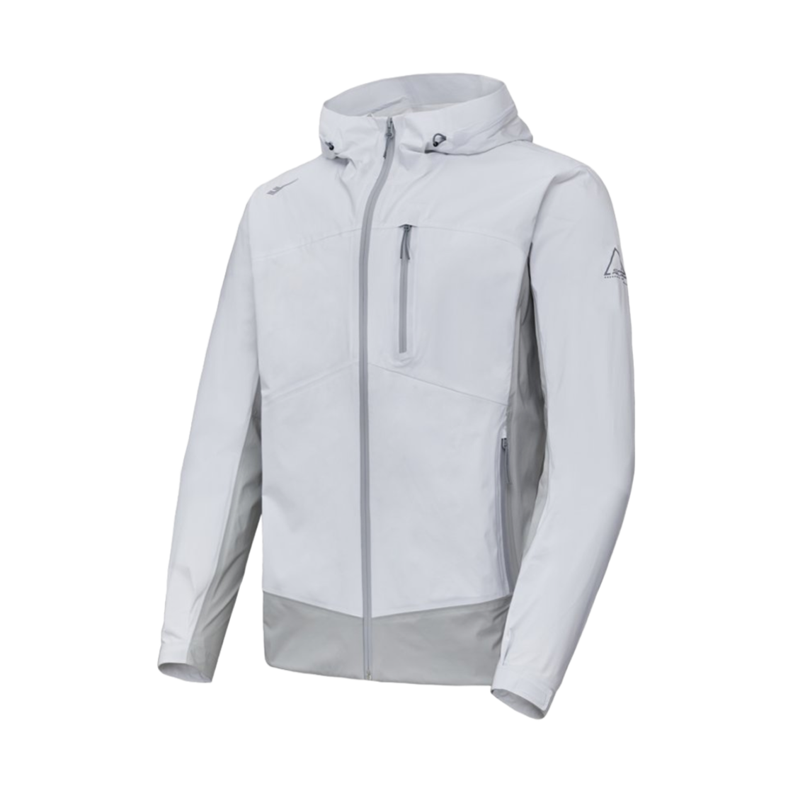 프로-스펙스 후디드 2.5LAYER 경량 방수 트레일 러닝 자켓 화이트(PRO-SPECS Hooded 2.5LAYER Lightweight Waterproof Trail Running Jacket White)