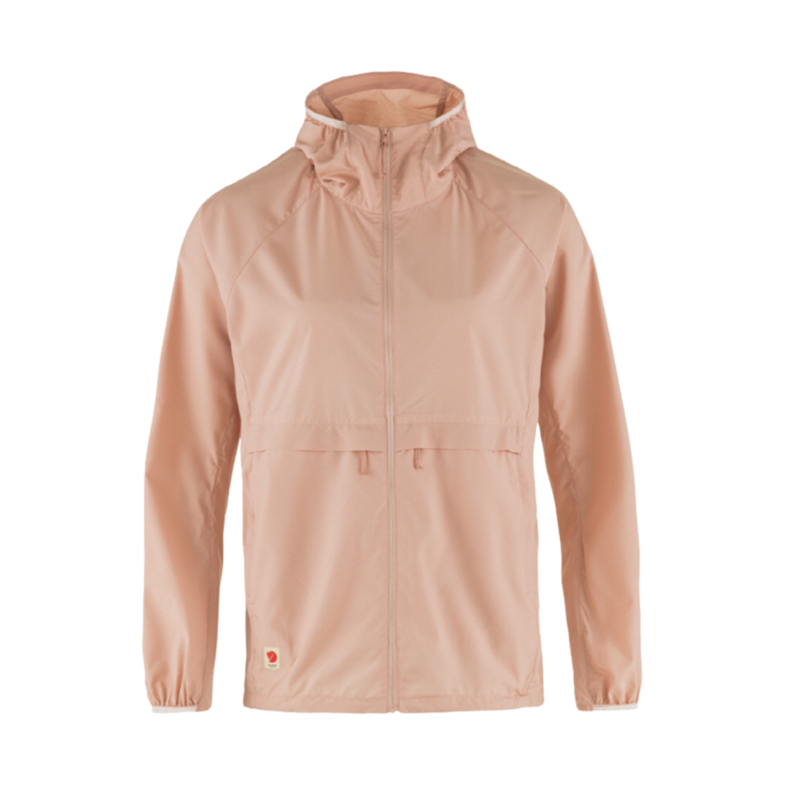 14500153-302 (W) Fjallraven High Coast Wind Hoodie Chalk Rose