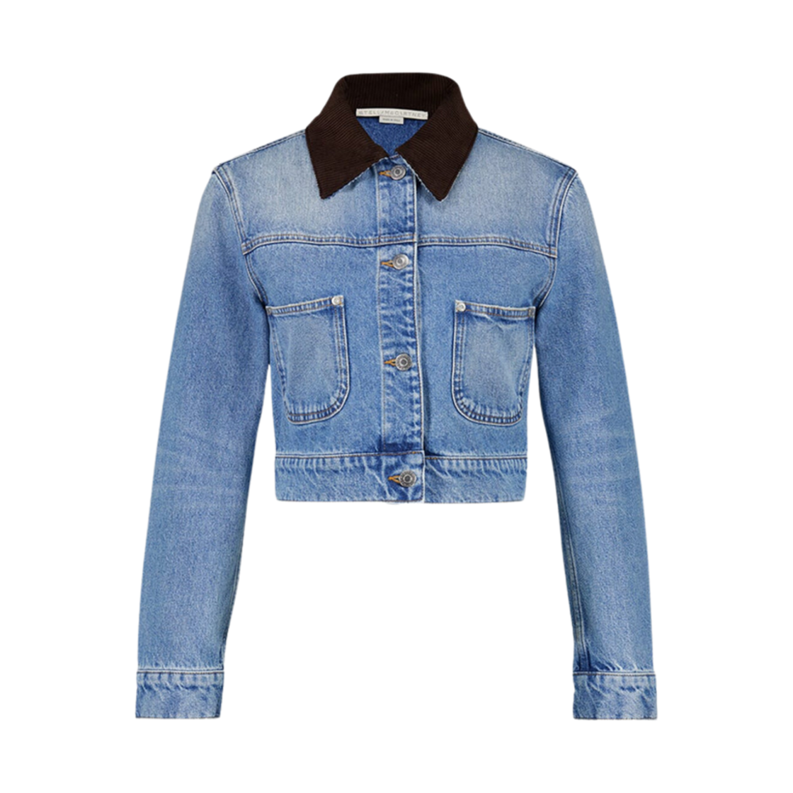 6D03543SQH054590 (W) Stella McCartney Vintage Denim Jacket Blue