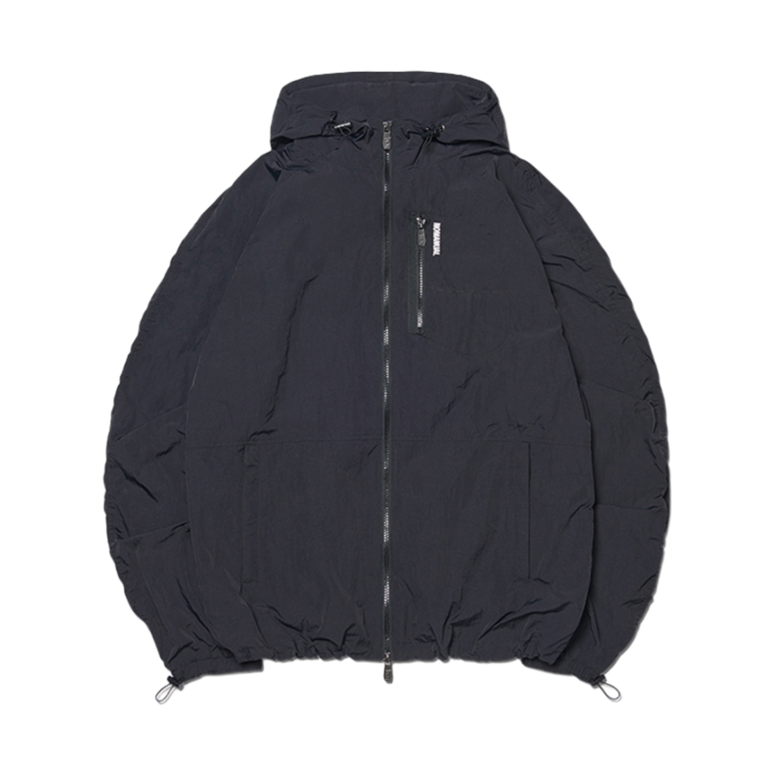 노매뉴얼 세일 윈드 쉘 블랙(NOMANUAL Sail Wind Shell Black)