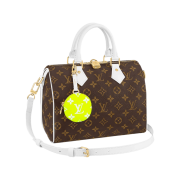 Louis Vuitton Speedy Bandouliere 25 Monogram White