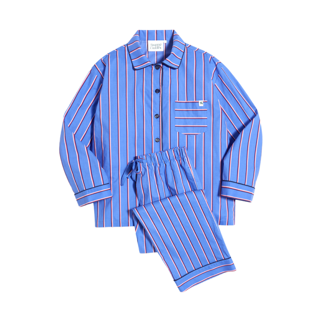 - Snappy Cuddle Pajama Set Capri Campanella