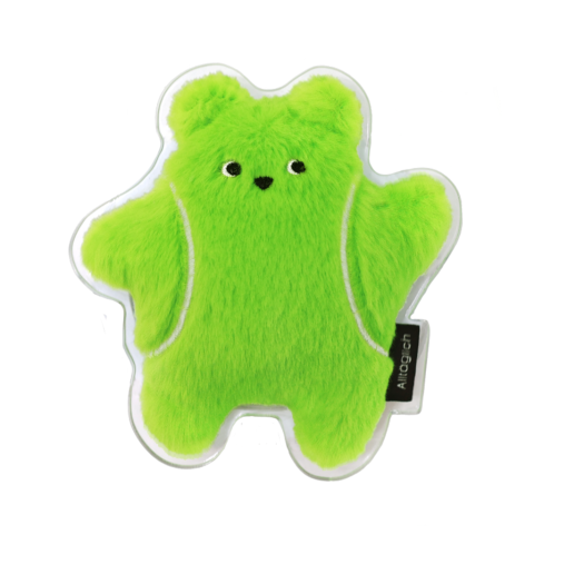 teba00yg ALLTAGLICH Tennis Bear Griptok Neongreen