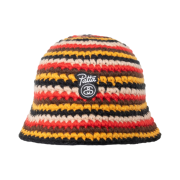 Stussy x Patta Striped Knit Bucket Hat Multi