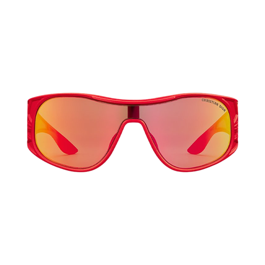 DFLUM1IAR-36J7 Dior x Lewis Hamilton Diorfluidcannage M1I Red Mask Sunglasses Red