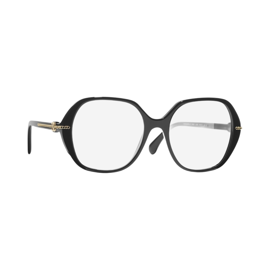 샤넬 스퀘어 프레임 아세테이트 & 블랙(Chanel Square Eyeglasses Acetate & Black) - 2