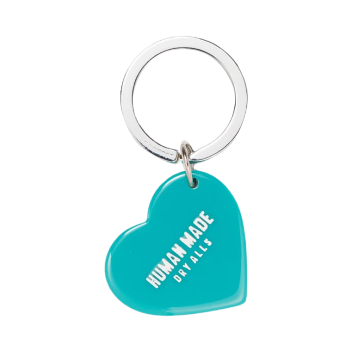 HM28GD093 Human Made Heart Keyring Green - #2
