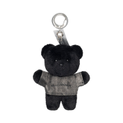 Millo Archive Fluppy Point Bear Key Ring Black
