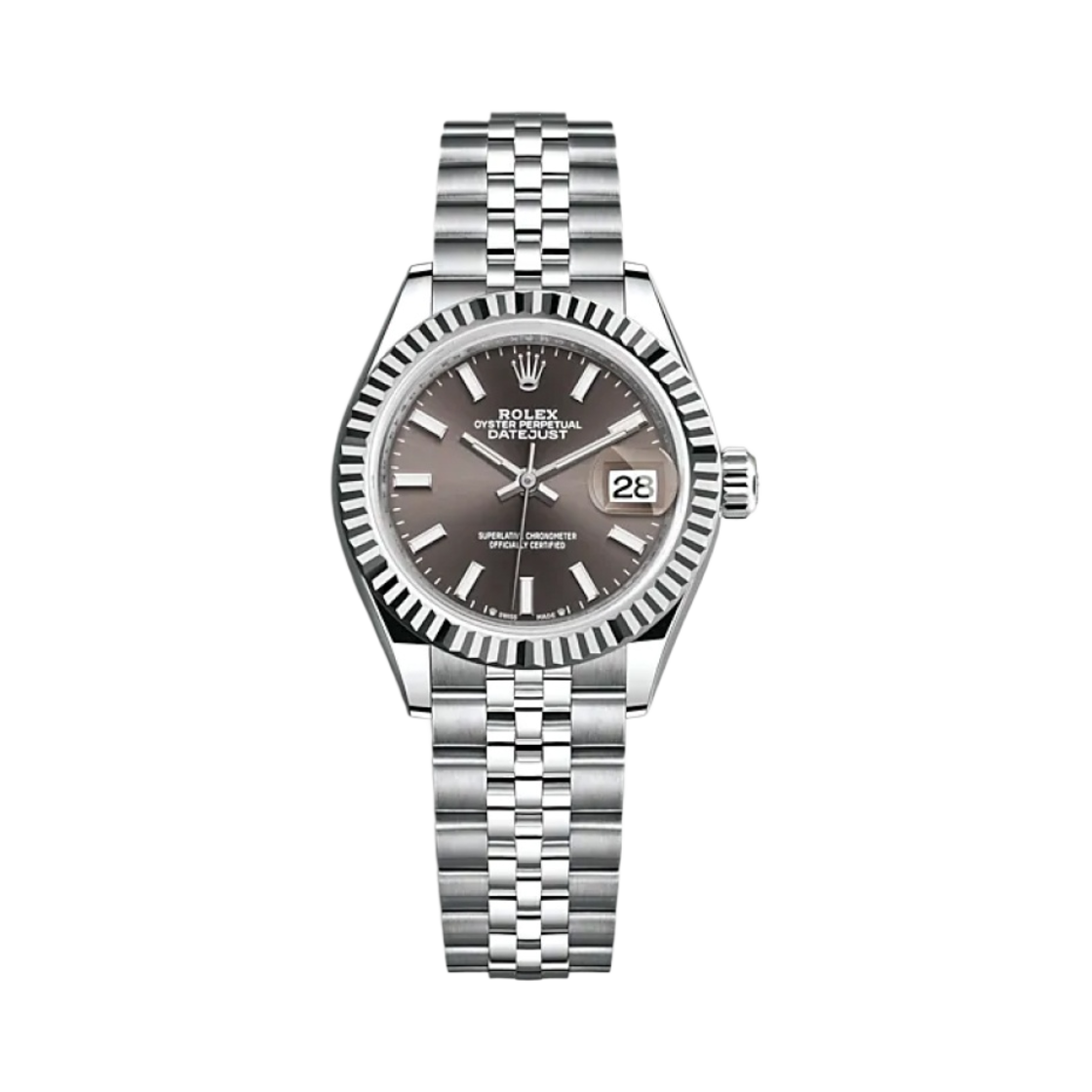 롤렉스 레이디-데이트저스트 28mm 279174 다크 그레이 쥬빌리(Rolex Lady-Datejust 28mm 279174 Dark Grey Jubilee)