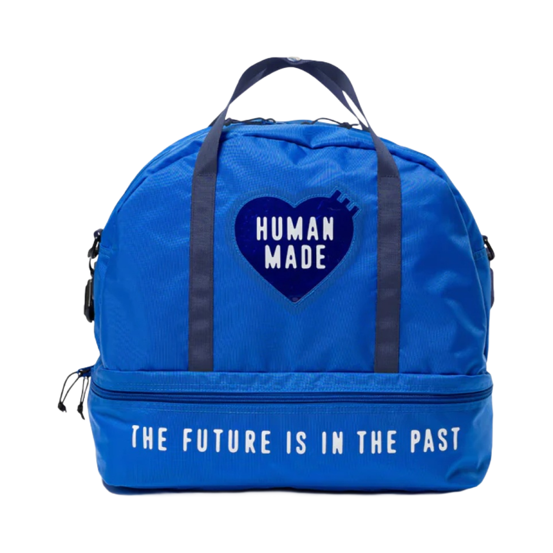 HM27GD035 Human Made Boston Bag Blue