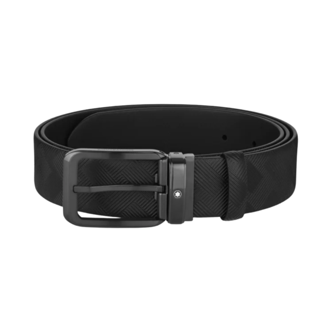 몽블랑 35mm 리버서블 레더 벨트 블랙(Montblanc 35mm Reversible Leather Belt Black)