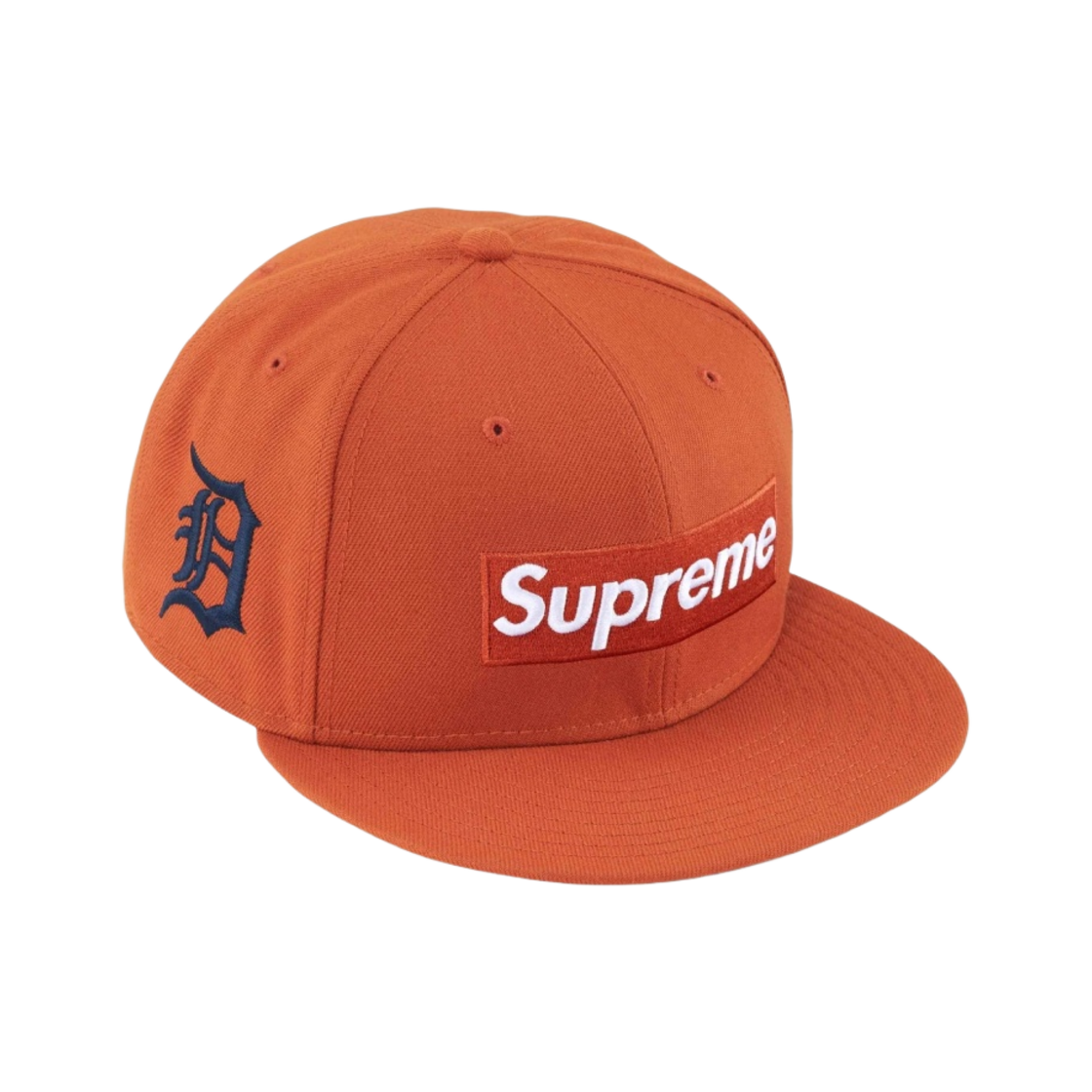 슈프림 x MLB 팀 박스로고 뉴에라 번트 오렌지 디트로이트 - 24SS(Supreme x MLB Teams Box Logo New Era Burnt Orange Detroit - 24SS) - 1
