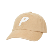 Palace Washed Twill P 6-Panel Khaki - 22SS