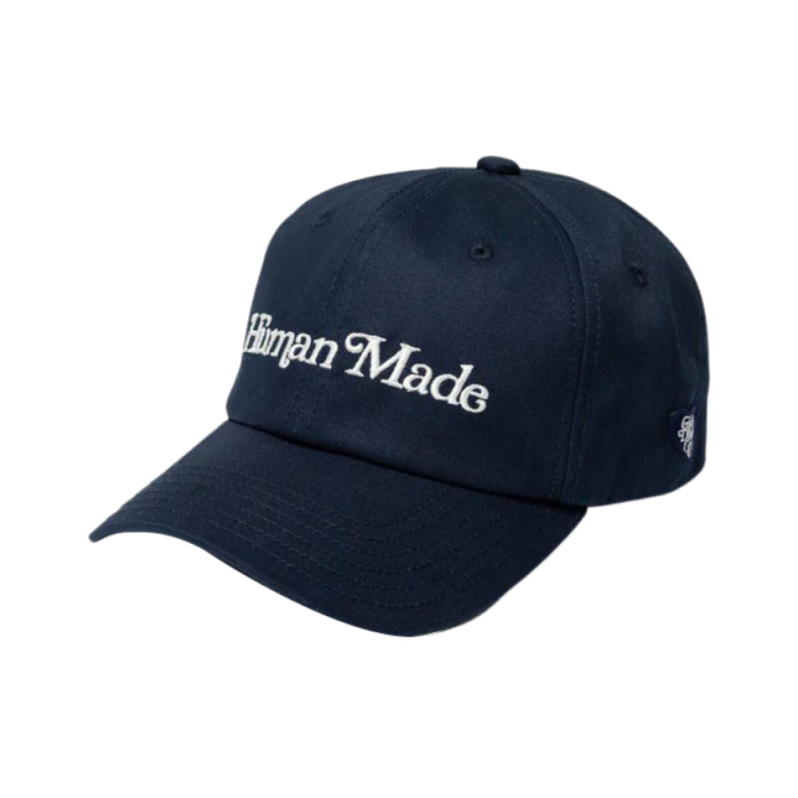 휴먼 메이드 x 베르디 걸스 돈 크라이 화이트 데이 6 패널 캡 네이비(Human Made x Verdy Girls Don't Cry White Day 6 Panel Cap Navy)