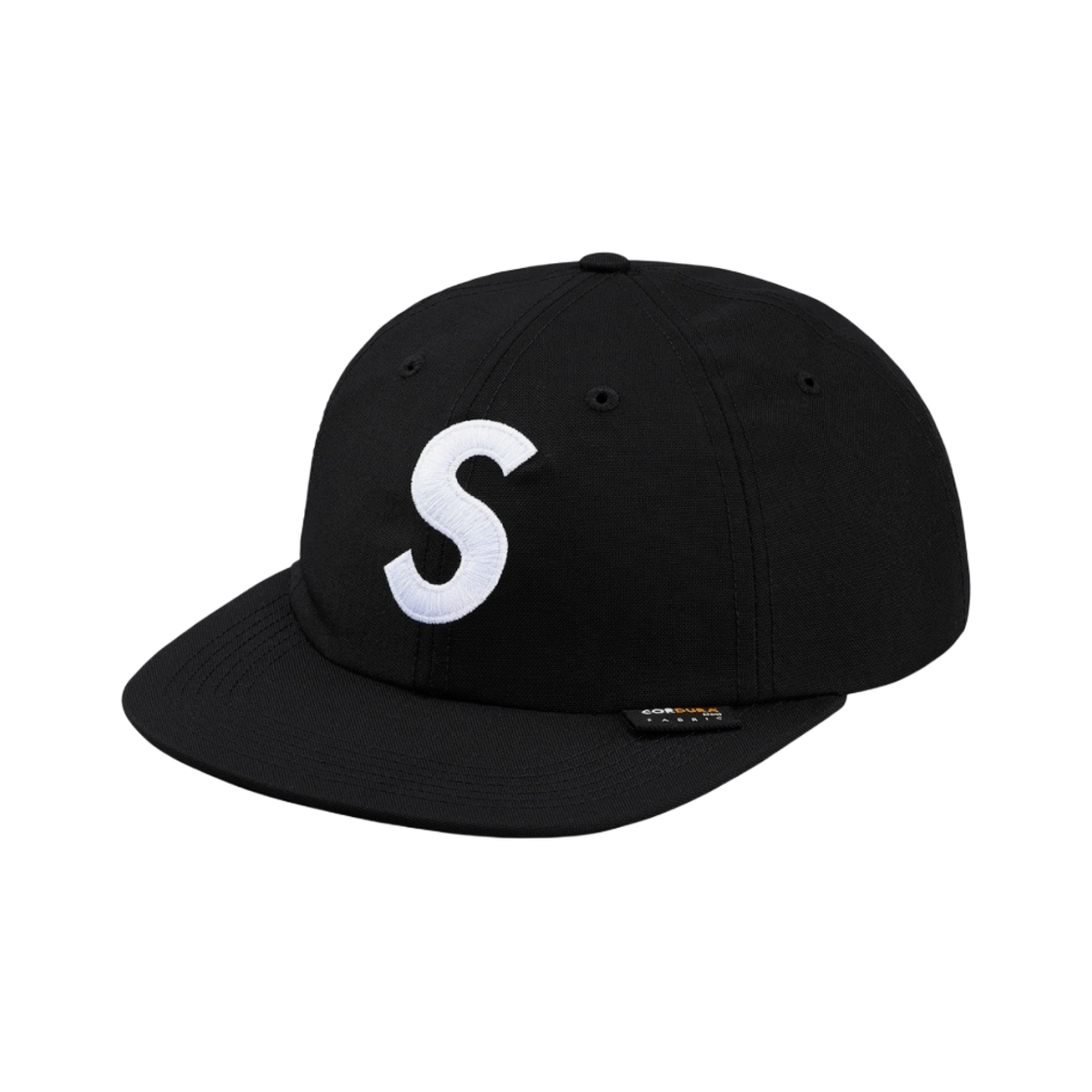 SUPREME x Cordura S Capブラック Buy Supreme Cordura Denim S Logo 6-Panel 'Black' - SS25H90