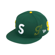 Supreme Multi S Logo New Era Green - 25SS