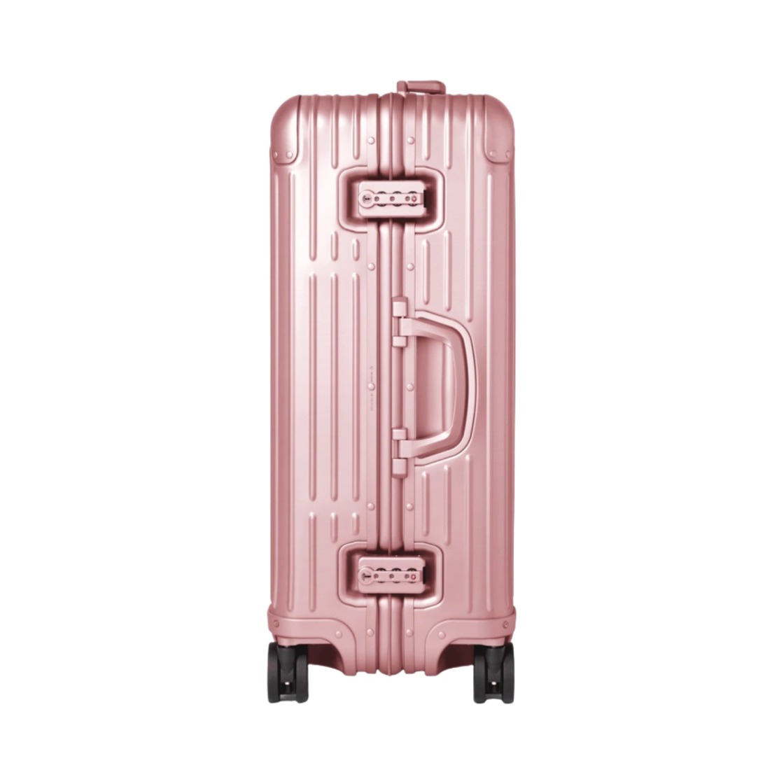 리모와 오리지널 체크인 미디움 알루미늄 수트케이스 쿼츠 핑크(Rimowa Original Check-In Medium Aluminium Suitcase Quartz Pink) - 3
