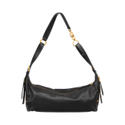Dior Medium D-Journey Bag Flat Macrocannage Goatskin Black