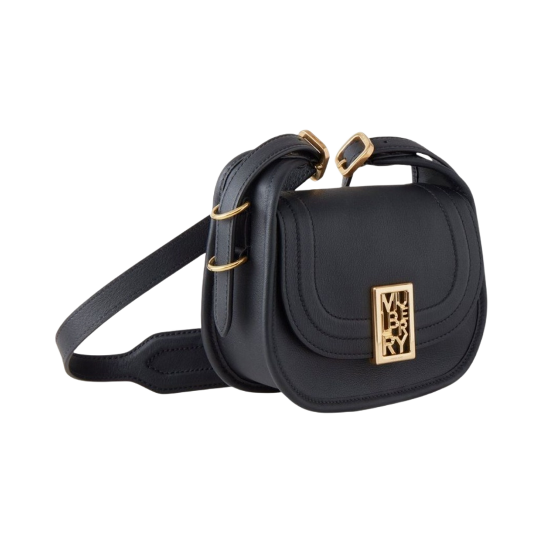 멀버리 미니 실키 카프 세이디 사첼 블랙(Mulberry Mini Silky Calf Sadie Satchel Black) - 2