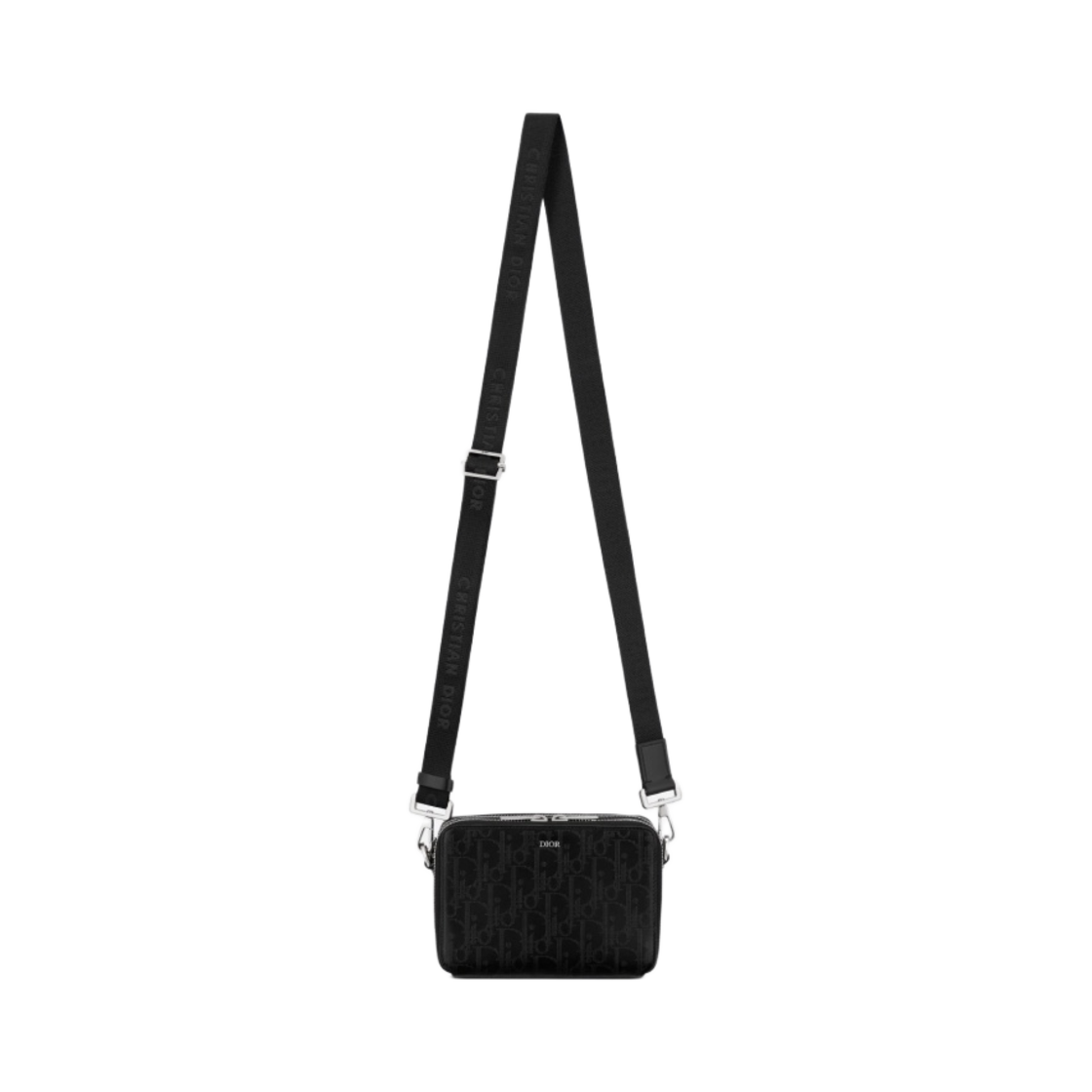 디올 메신저 파우치 디올 오블리크 갤럭시 카프스킨 블랙(Dior Messenger Pouch Dior Oblique Galaxy Calfskin Black) - 2