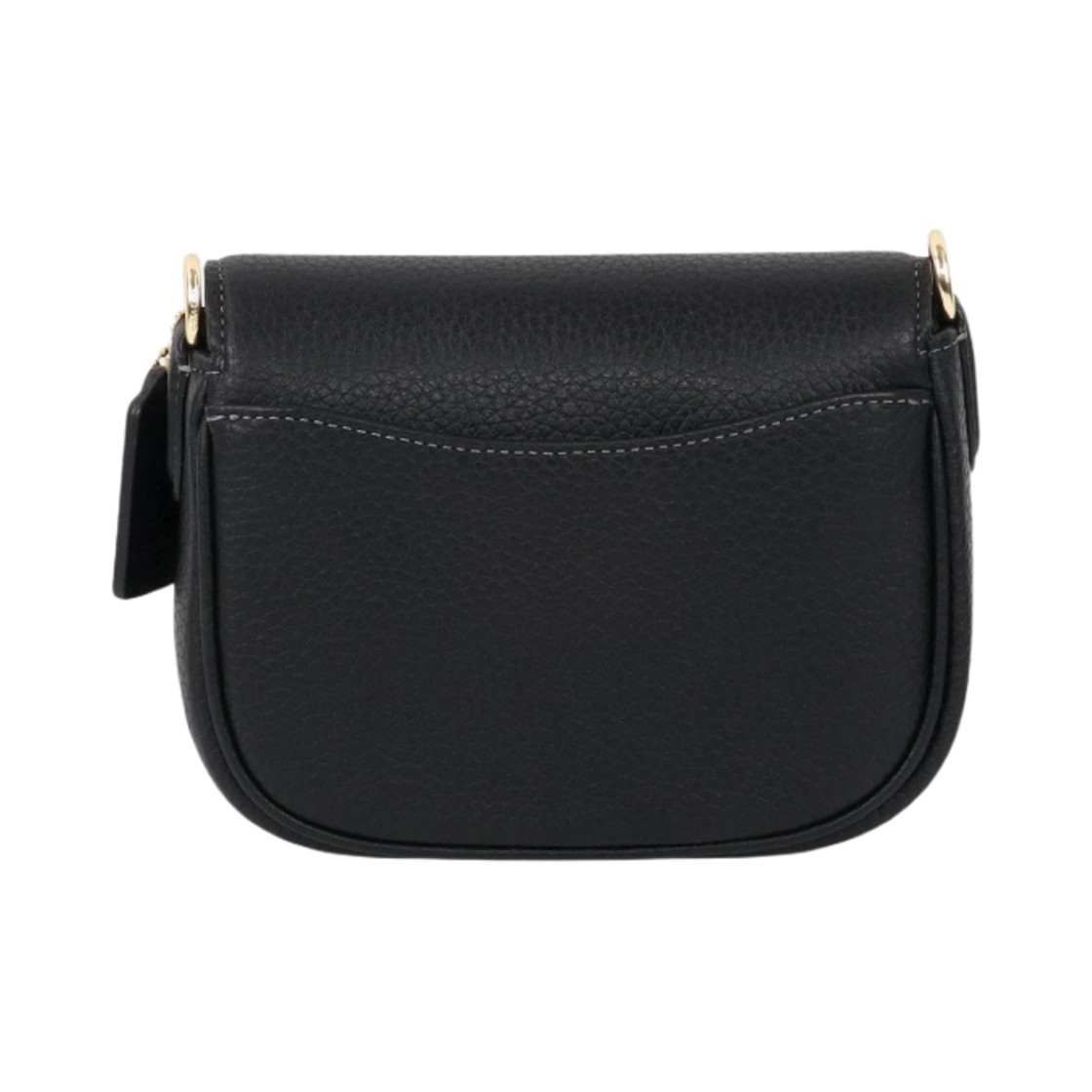 코치 아멜리아 스몰 새들백 이미테이션 골드 블랙(Coach Amelia Small Saddle Bag Imitation Gold Black) - 2