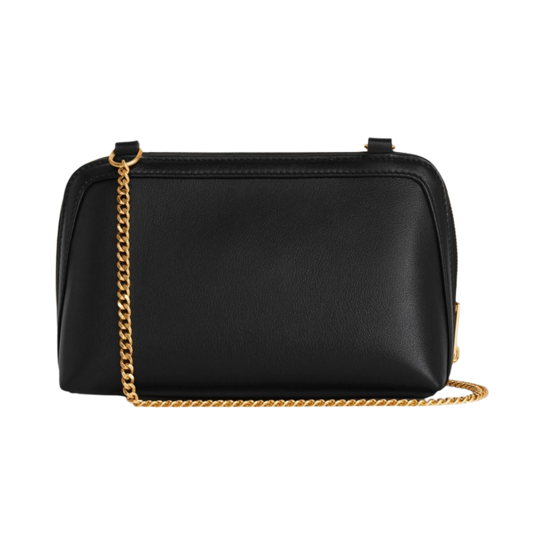 셀린느 트리옹프 스무스 카프스킨 체인 클러치 블랙(Celine Clutch on Chain Cuir Triomphe in Smooth Calfskin Black) - 3