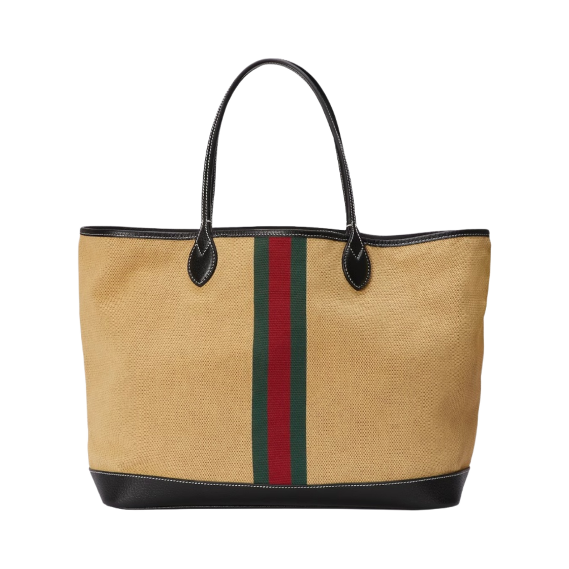 구찌 오피디아 라지 폴더블 토트백 베이지 캔버스(Gucci Ophidia Large Foldable Tote Bag Beige Canvas) - 1