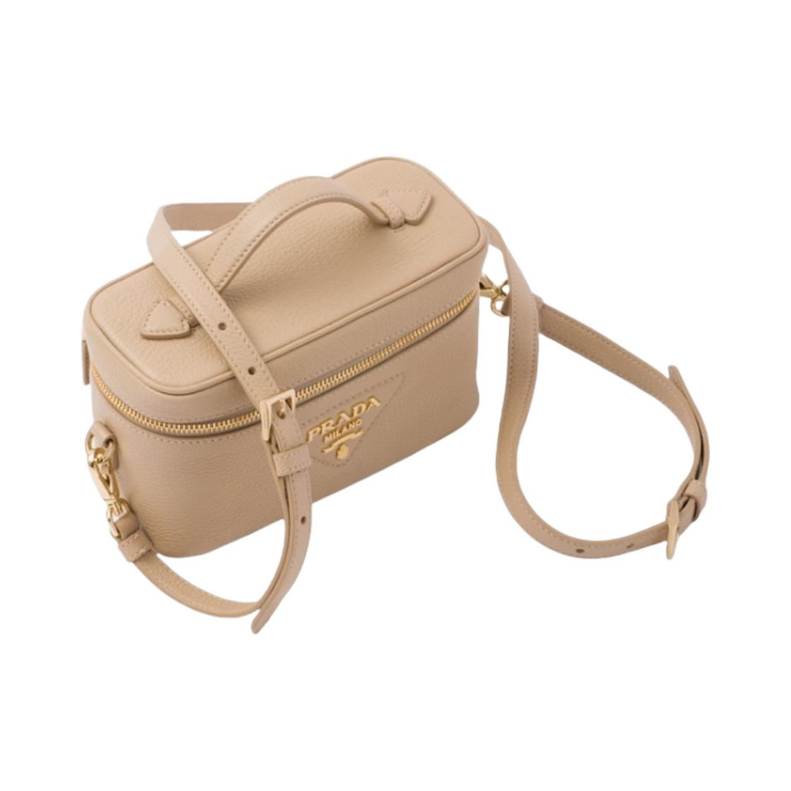 프라다 레더 미니백 샌드 베이지(Prada Leather Mini Bag Sand Beige) - 2