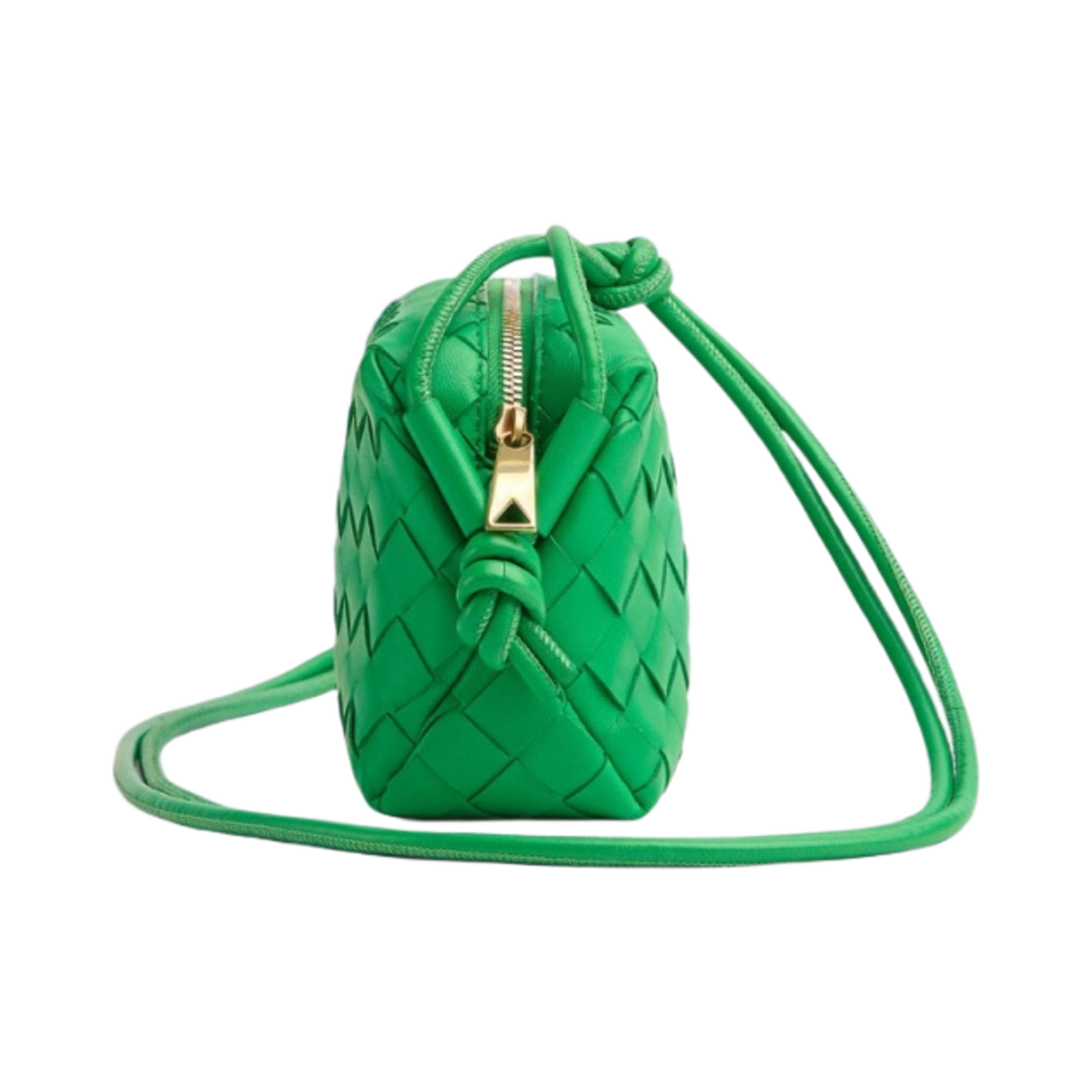 보테가 베네타 미니 레더 루프백 패러킷(Bottega Veneta Mini Leather Loop Bag Parakeet) - 2
