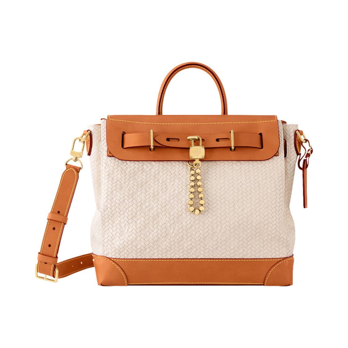 M14743 Louis Vuitton Steamer 30 Off White