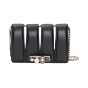 Alexander McQueen Slash Bag Black Ivory