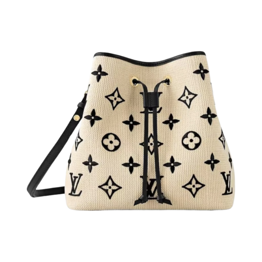 Louis Vuitton Neonoe MM Monogram Beige Black