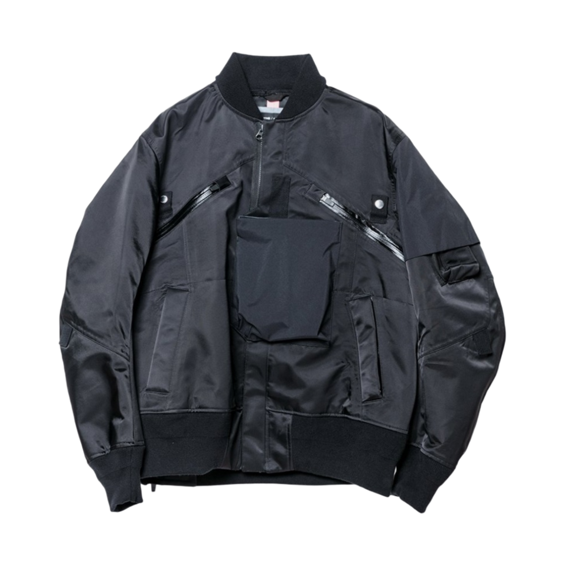 사카이 x 아크로님 봄버 자켓 블랙(Sacai x Acronym Bomber Jacket Black)